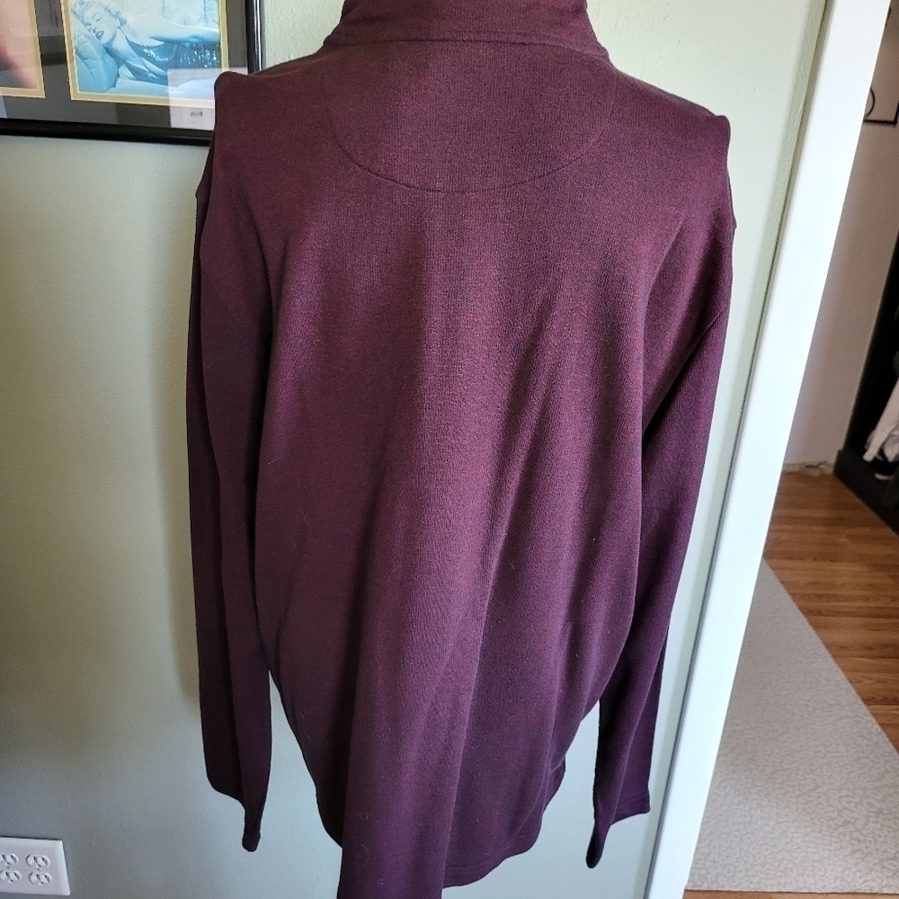 John Bartlett Consensus 1/4 zip Pullover Sweater - image 4